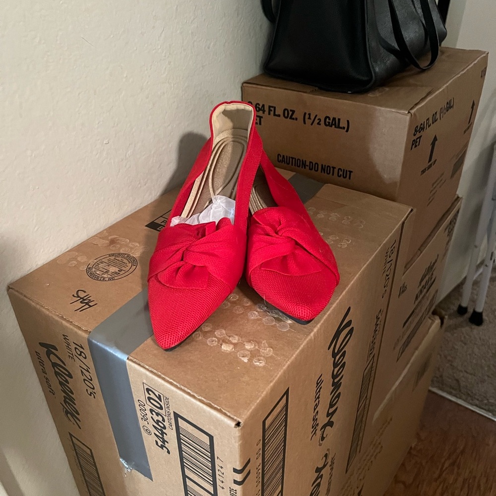 Elegant Red Women's Shoes